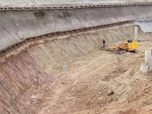 榆中基坑边坡加固
